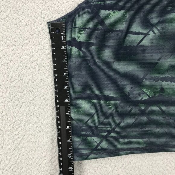 DECATHLON Nabaiji Shorts Mens Size LARGE Green Print 10" Inseam Swim Trunks - Picture 15 of 15